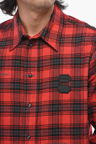 Flannel Shirt STENCIL With Checked Pattern