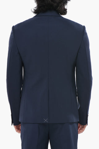 Blazer aus Tech-Wolle BUCKLEUP mit vorderer Schnalle