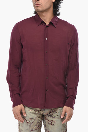 OW EMB SILKJER ROUND SHIRT