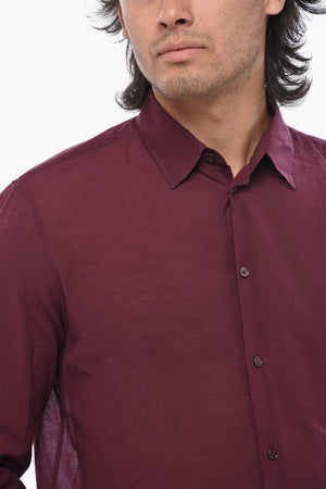 OW EMB SILKJER ROUND SHIRT
