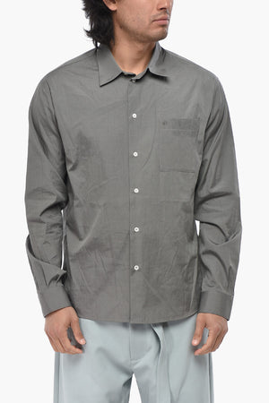 SHIRT Hemd Aus Baumwoll-Popeline CASTLE Mit Tasche