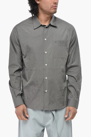 SHIRT Camicia in Popeline di Cotone CASTLE con Taschino