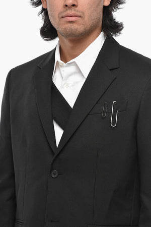 PERMANENT Twill Blazer DOUBLE PAP