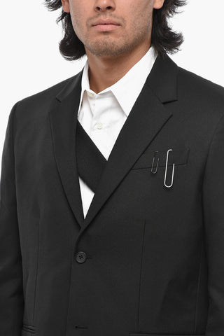 PERMANENT Twill Blazer DOUBLE PAP