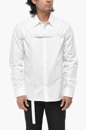 Poplin Shirt BUCKLEUP With Buckle