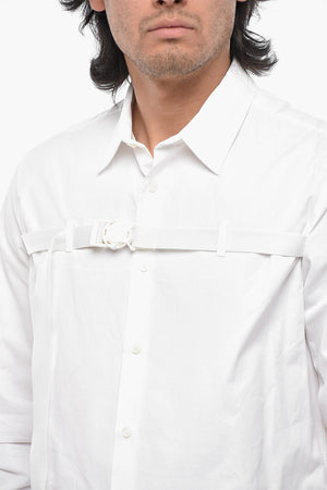 Poplin Shirt BUCKLEUP With Buckle