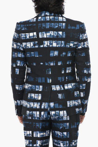 Blazer aus Baumwollmischung WINDOWS mit Pattentaschen