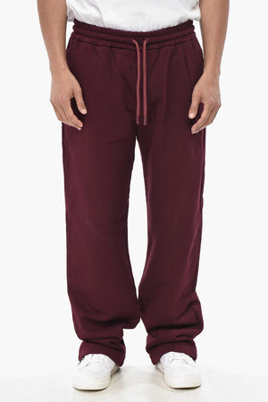 Brushed Cotton Joggers OW with Embroidered Monogram
