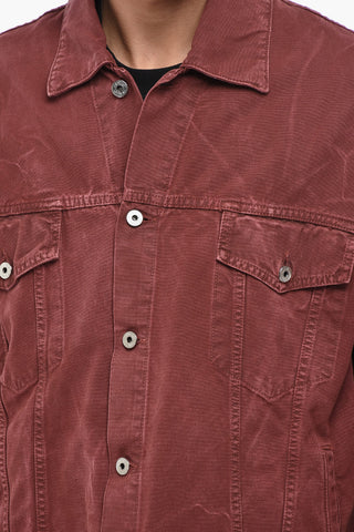 Denim Jacket GARMDYED With Patch Pockets