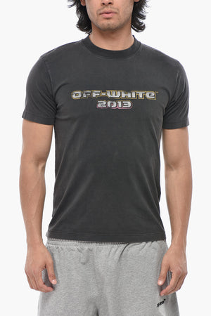 T-Shirt Aus Baumwolle DIGIT BACCHUS Mit Print