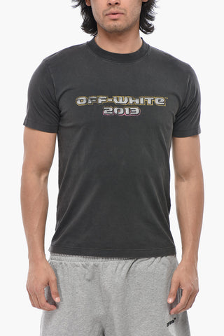T-Shirt Aus Baumwolle DIGIT BACCHUS Mit Print