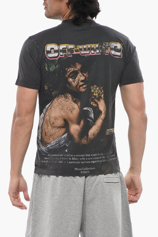 T-Shirt Aus Baumwolle DIGIT BACCHUS Mit Print
