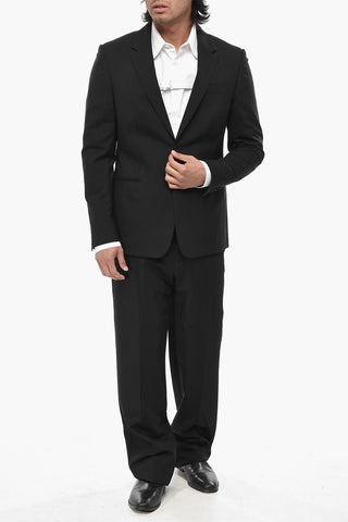 PERMANENT Virgin Wool Blazer With Welt Pockets
