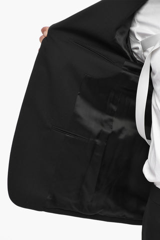 PERMANENT Virgin Wool Blazer With Welt Pockets