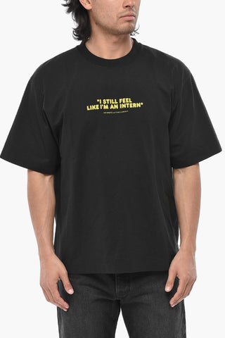 Baumwoll-T-Shirt INTERN SKATE Mit Print