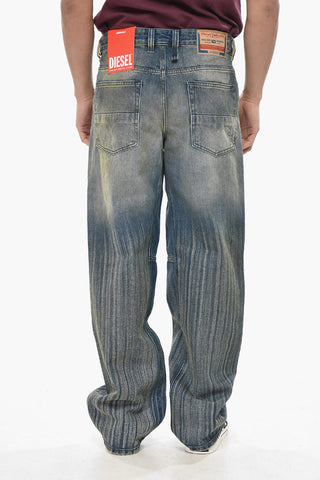Jeans 2001 D-MACRO-U Vintage Effect Straight Leg 25cm L.30