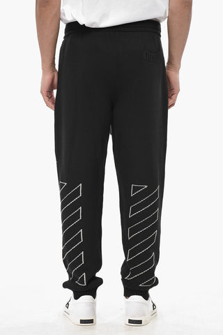 Joggers ARROW in Maglia di Misto Cotone