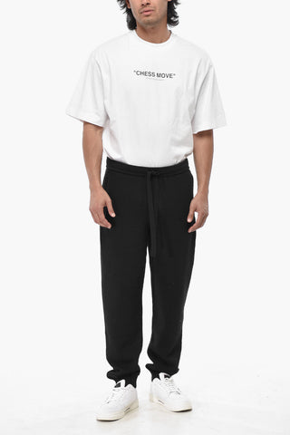 Joggers ARROW in Maglia di Misto Cotone
