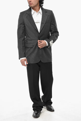 TAILORING Blazer 3 Tasche BUTTON OFF in Lana 