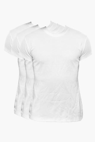 3er-Set T-Shirts Aus Baumwollmischung