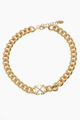 Kettencollier In Goldoptik Mit Ikonischem Detail