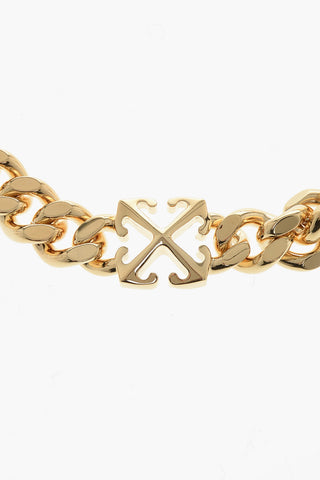 Kettencollier In Goldoptik Mit Ikonischem Detail