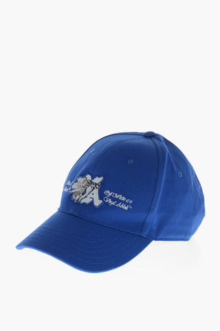 Solid-Color Baseball Cap with Contrast Embroidery