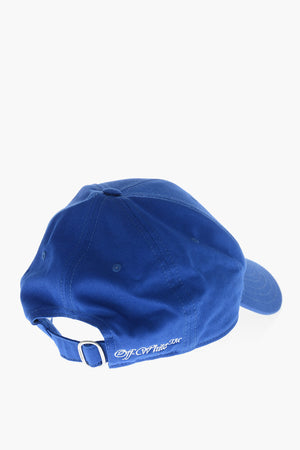 Solid-Color Baseball Cap with Contrast Embroidery