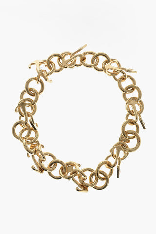 Collana a Catena Effetto Dorato