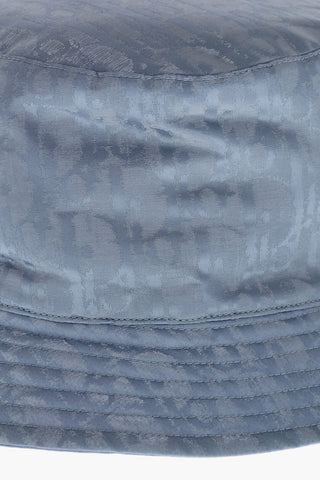 Cappello Bucket in Tinta Unita con Logo All-Over