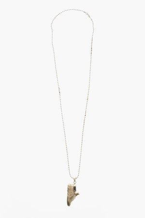 GABRIEL URIST Collana in Argento Sterling con Pendente a Forma di Sneakers