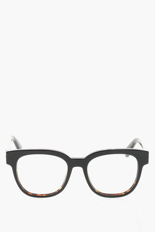 Optical-Style Glasses with Iconic Details