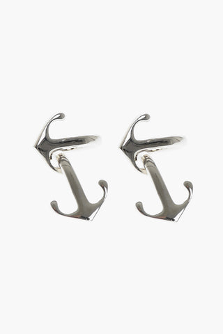 Orecchini MIXED ARROW in Metallo Argentato