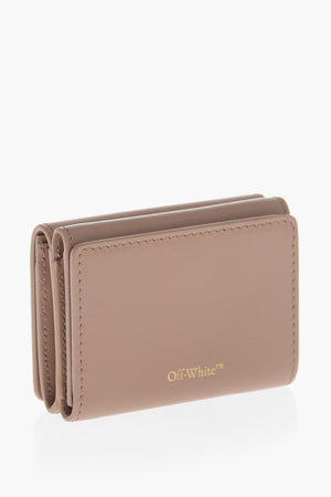 Leder-Geldbörse JITNEY MINI COMPACT Mit Goldenem Arrow-Detail