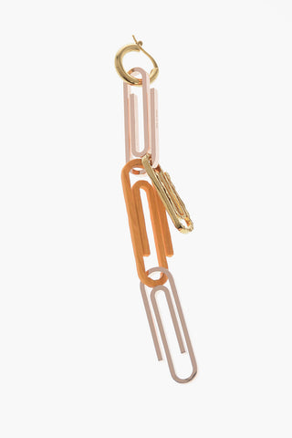 Gold-Effect Single Earring PLAY