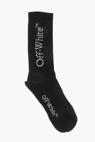 Calzini a Costine in Cotone con Triplo Arrow