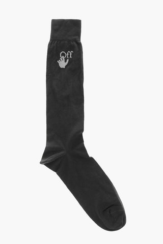 Long Plain Cotton Socks