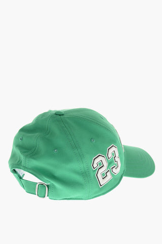 Solid-Color Baseball Cap with Embossed Logo