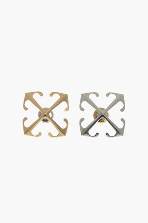 Arrown-förmige Ohrringe in Gold- und Silberoptik