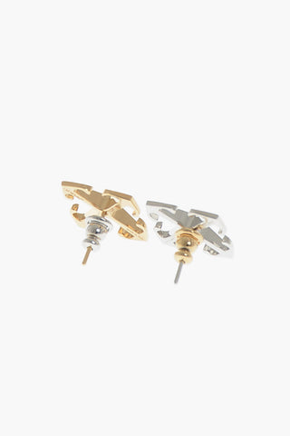 Arrown-förmige Ohrringe in Gold- und Silberoptik