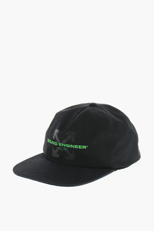 Baseballcap SOUND ENGINEER in Uni mit kontrastierendem Print