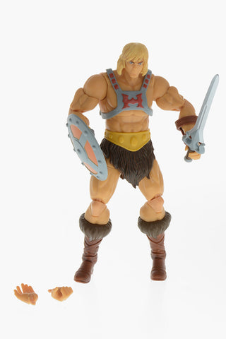 MATTEL CREATIONS MASTER OF THE UNIVERSE Box HE-MAN Composto da 4 Smalti per Unghie e Sticker Grafici