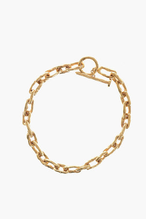 Collana A Catena Effetto Dorato