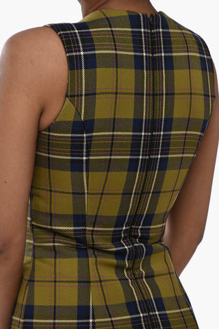 SEASONAL Gefüttertes Minikleid BULLET mit Tartanmuster