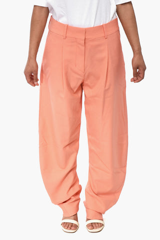 SEASONAL Virgin Wool-Blend 4-Pocket Pants With 1 Pleat