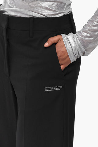 FORMAL Shorts aus Schurwollmischung mit Schnürdetail