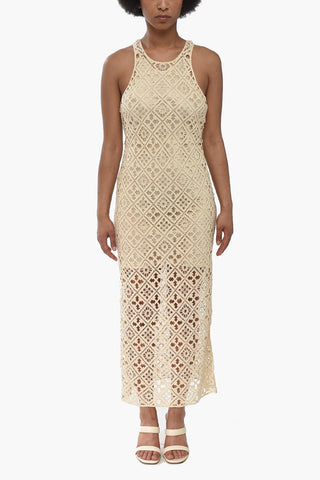 Häkel-Tankkleid mit Unterkleid