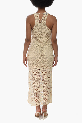 Häkel-Tankkleid mit Unterkleid