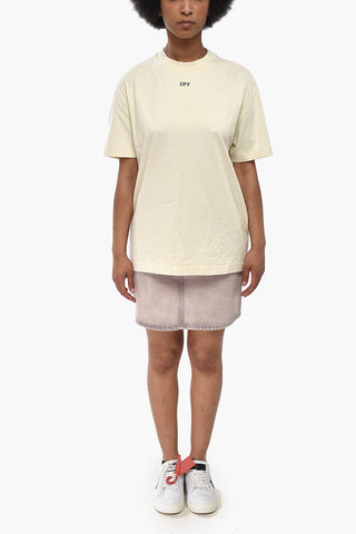 T-Shirt mit Rundhalsausschnitt CLOUD ARROW mit Rückenprint