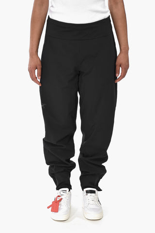 Solid-Color Nylon Pants